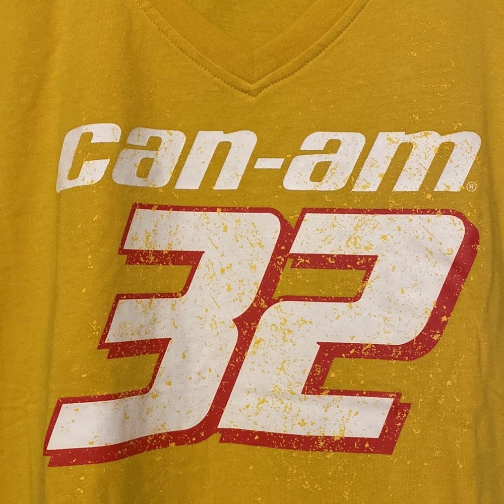 Kappa Can-Am Racing Shirt #32 With Embroidery Shirt V-Neck Size M View 2